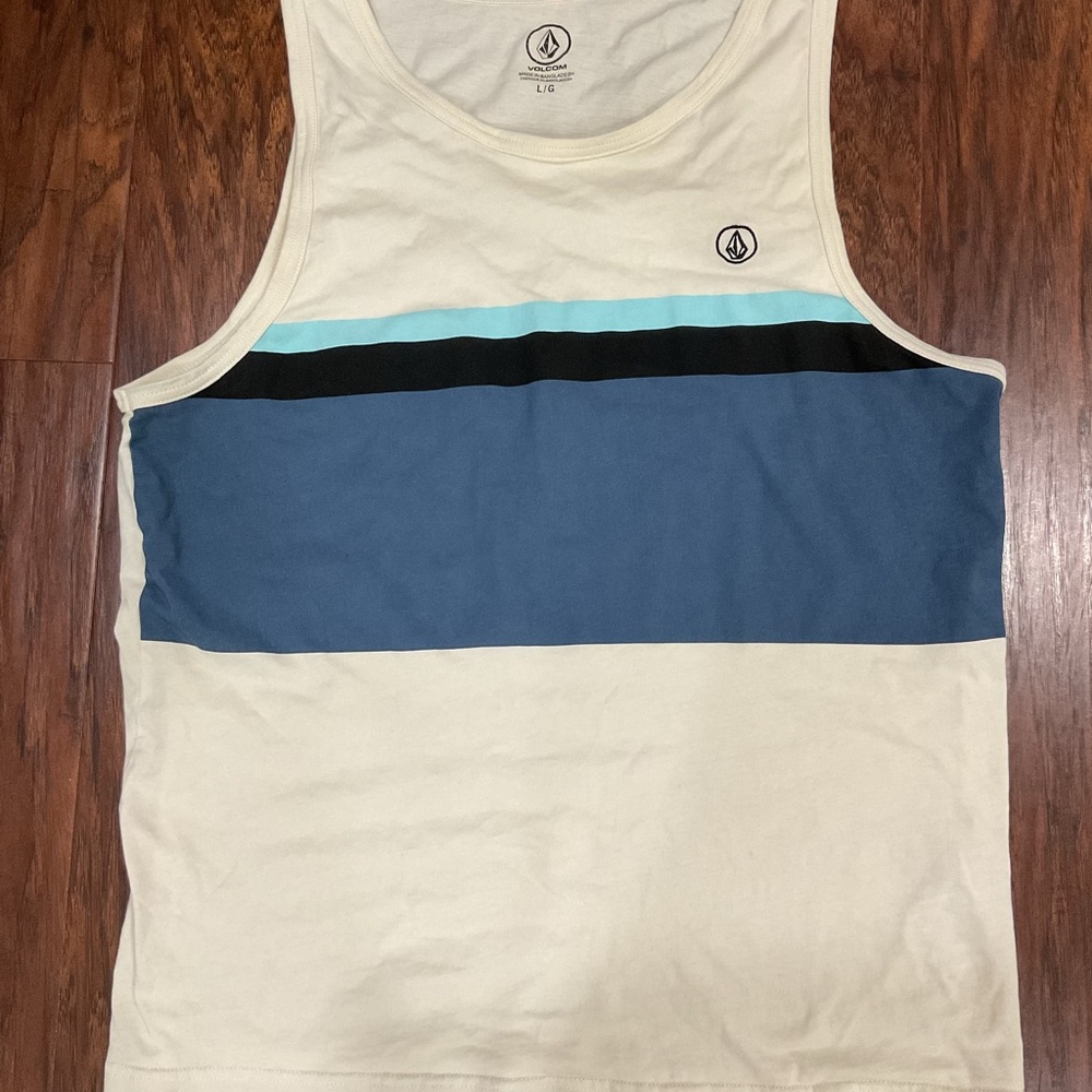 Volcom Striped Tank Top - Picture 2 of 6